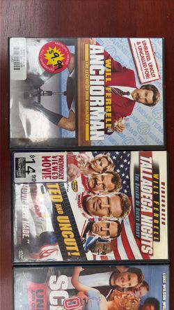 Will Ferrell DVDs