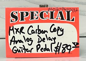MXR Carbon Copy Analog Delay Guitar Pedal