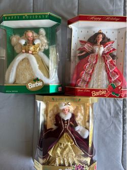 Holiday Barbie’s