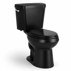 Toilet in Black