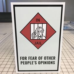 Monopoly Motivation Ikonick Poster Board Supreme KAWS Off White