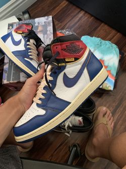 Air Jordan 1 union blue storm size 10.5