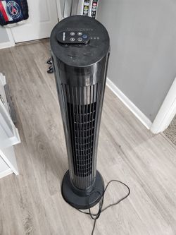 Tall Tower Fan With Remote