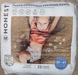 Honest Training Pants 3T-4T / 23 count