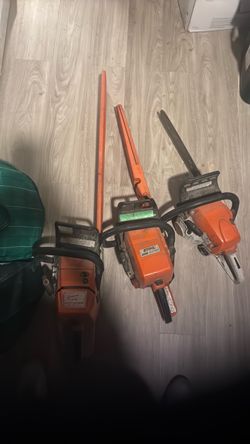 Lot of 3 Gas Chainsaws Stihl and Others