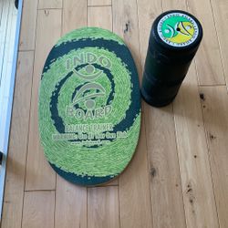 Green Indo Board Balance Trainer