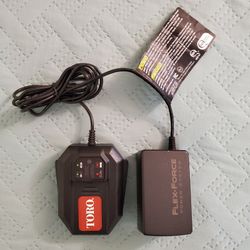 TORO FLEX-FORCE
Power System 60-Volt Max Lithium-Ion Standard Battery Charger

  Ig