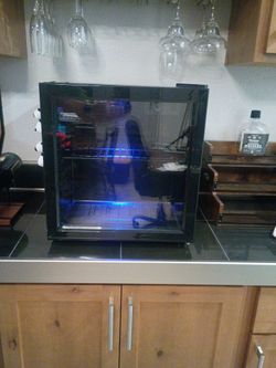 Euhomy 1.3 Cu Ft 48 Can Beverage Fridge