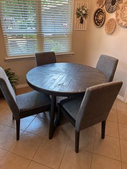 Dining Table & Chairs (Map 1st Plz)
