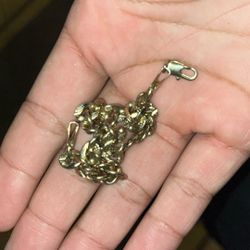 18k Solid Gold Bracelet 12.4g 