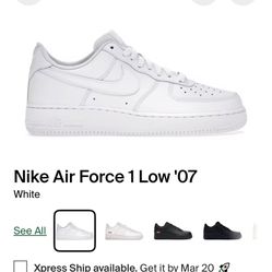 Air Force 1 Low ‘07