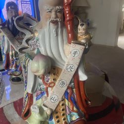 Chinese Deity Statue 