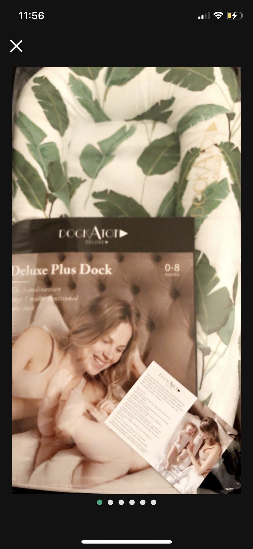 Dockatot - Banana Leaf Palm Delux Plus