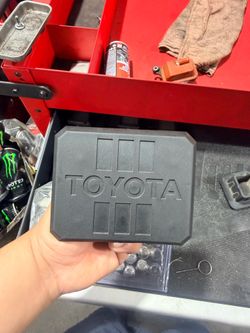 OEM Toyota hitch cover