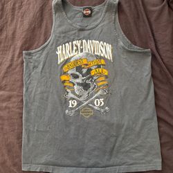 Harley-Davidson "Baddest of Them All" Skull Tank Top