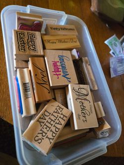 Scrapbook stamps