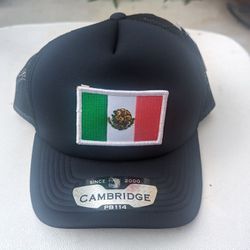 Mexico Flag Retro Foam And Mesh Trucker Hat 