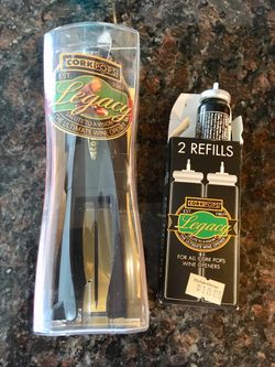Cork Pops Legacy Wine Bottle Opener with 2 Refill Cartridges