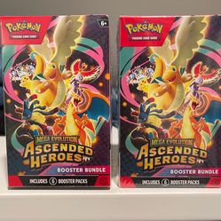 Pokémon Ascended Heroes Booster Bundles