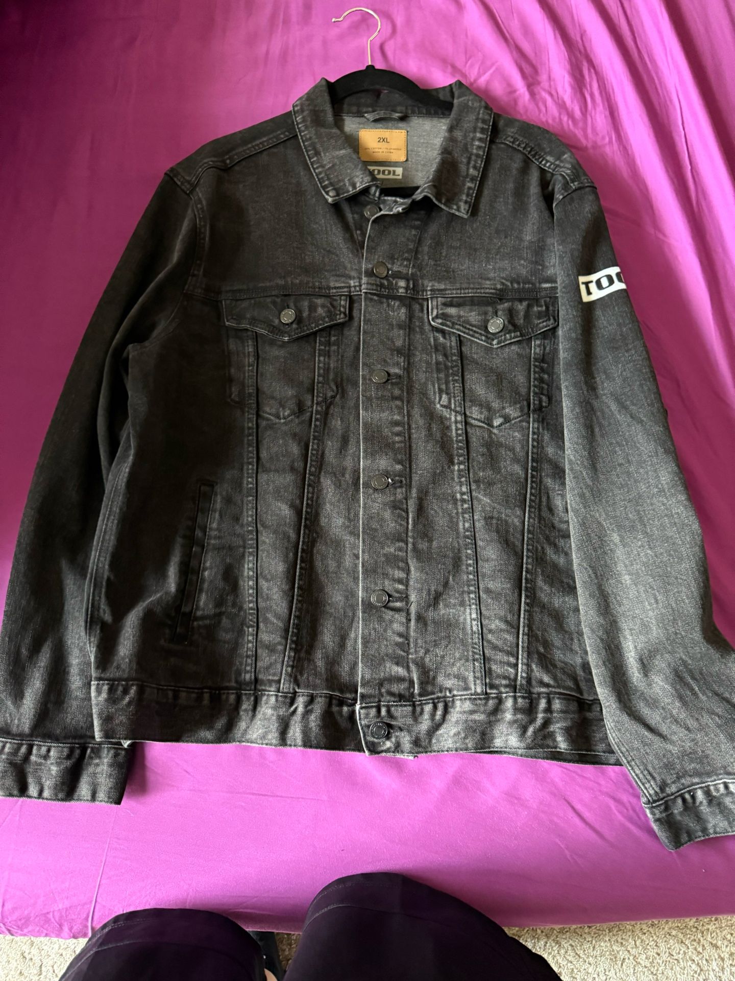 New Tool Band Jean Jacket