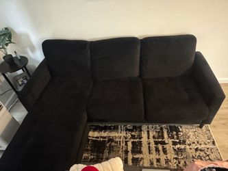 Black couch