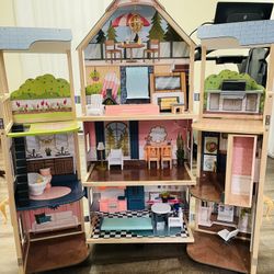 KidKraft Wooden Mansion Doll House 