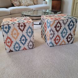 Aztec Print Ottoman Furniture