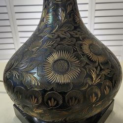 Brass Carved Antique Lamps 2 