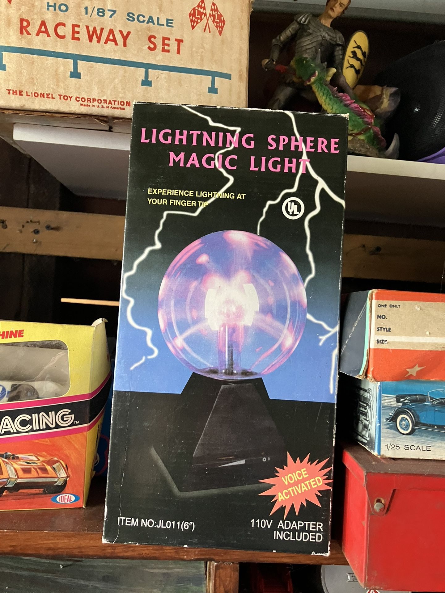 Vintage plasma bulb ball globe cool Tesla looking object