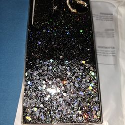 Samsung Galaxy S23 Ultra Silicone Glitter Phone Case