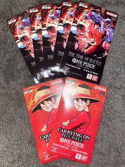 x2 OP 13 and x5 OP 16 (One Piece)