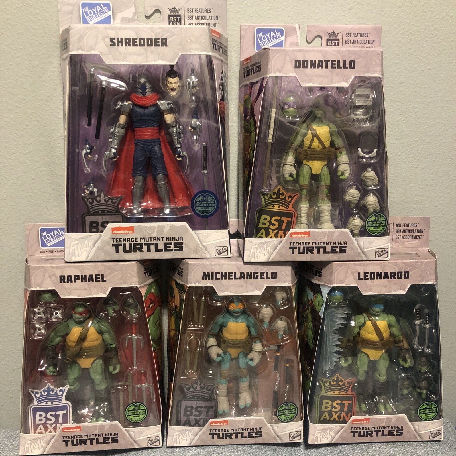 Bst Axn Teenage Mutant Ninja Turtle W/shredder