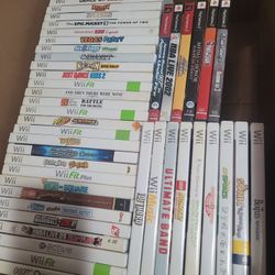 Wii-ps2 Games Lot 