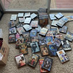 Over 50 Dvds