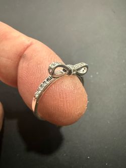 925 Sterling Silver Ring For Wedding Size 7
