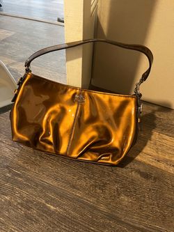 Coach Patent Leather Shoulder Bag