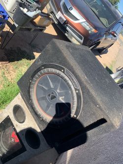 Speaker with box