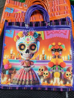 Dia De Muertos Market (groceries) Bag