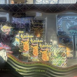 Paldean Fates Great tusk and Iron treads premium collection