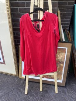 Free people Hot Pink velour mini dress 