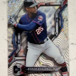2018 Topps High Tek Baseball Orbit Diffractor Parallel - Byron Buxton - Twins