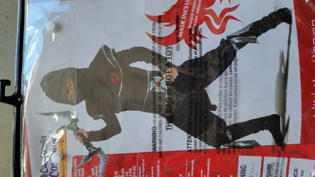 Ninja Costume For Young Kid