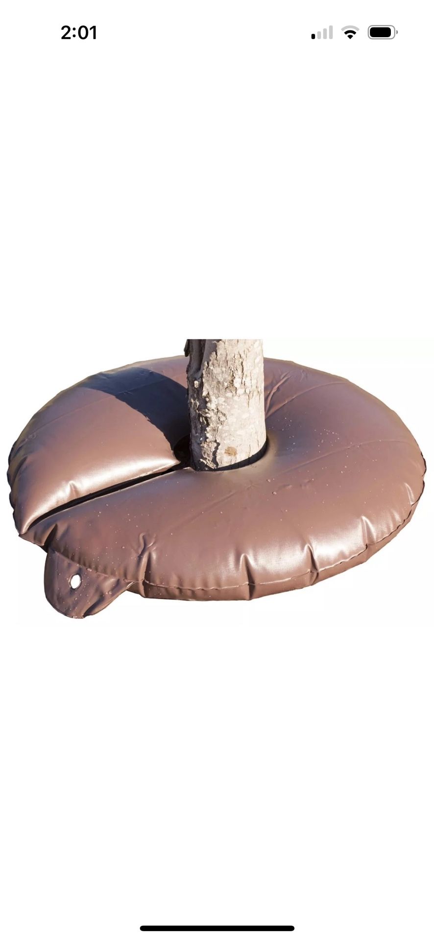 Garden Armor New Easy Fill Cap 15 Gallon Slow Release Tree Watering Ring