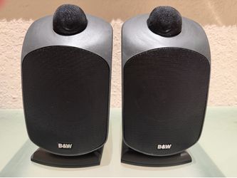 Bowers and Wilkins / B&W LM1 / LM 1 bookshelf speakers