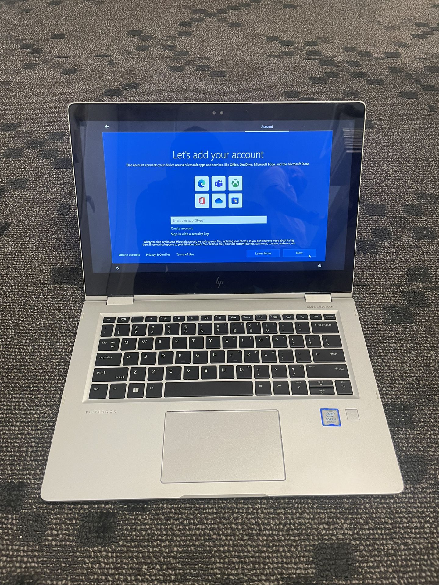 HP EliteBook x(contact info removed) G2 (ENERGY STAR) Touchscreen