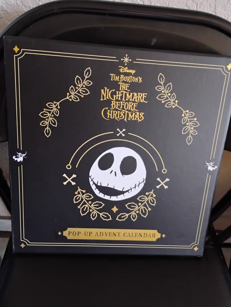 Nightmare Before Christmas Pop Up Calendar