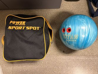 12 Pound Bowling Ball And Bag