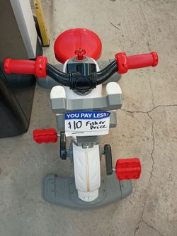 Kids fisher price bike