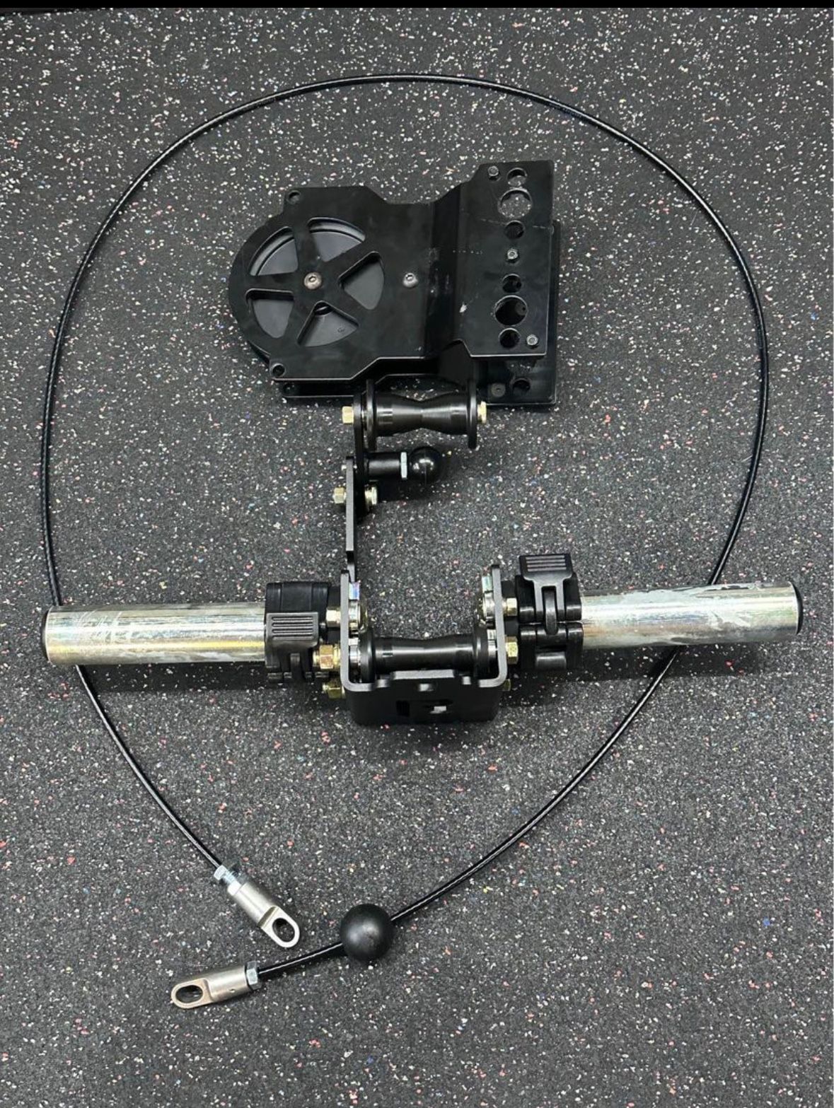 Rogue pulley And  Ridge built Plate Coaster Setup