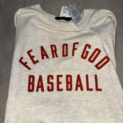 Essentials Fear Of God Baseball T-Shirt